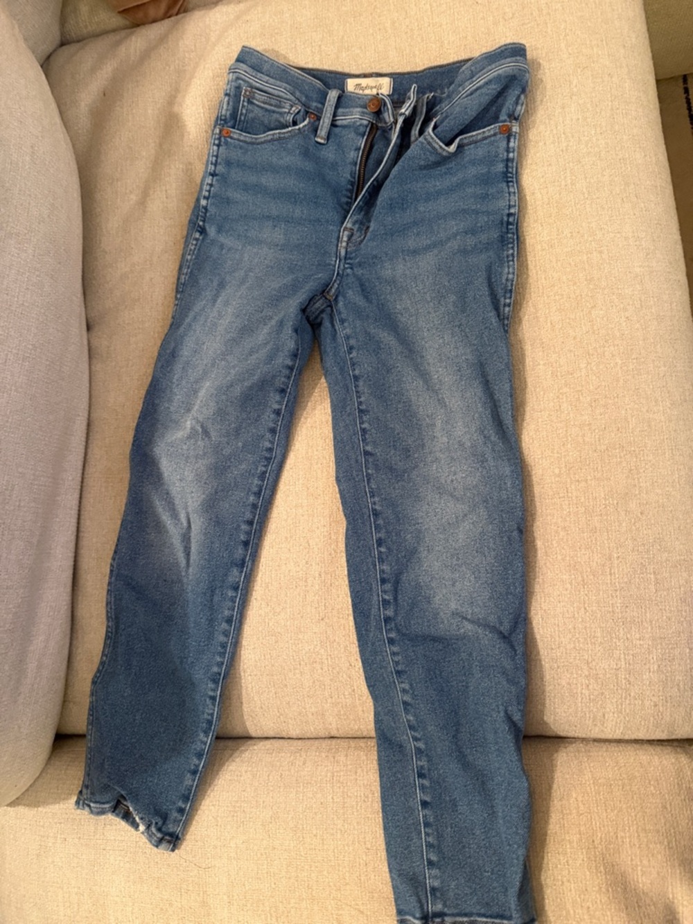 Madewell Stovepipe Jeans